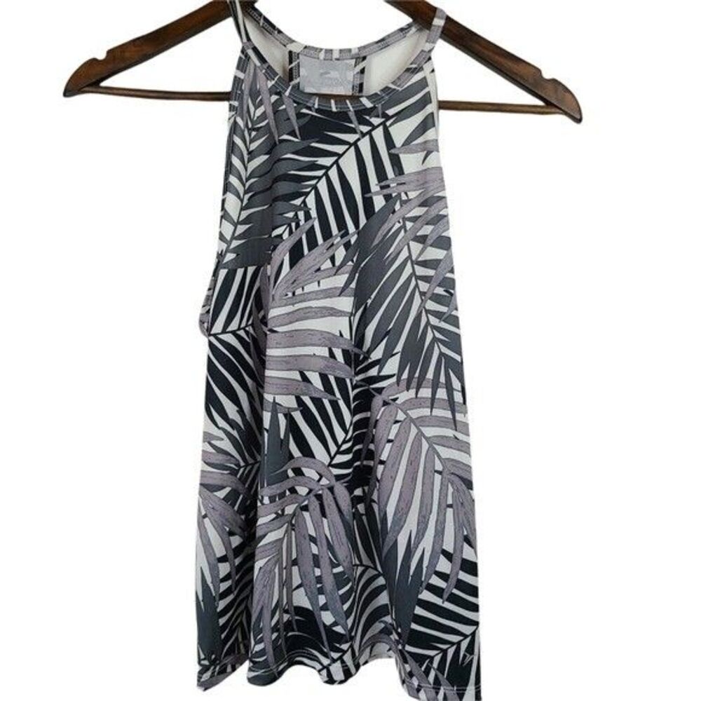 Old Navy Active Leaf Printed Workout Tank XS Womens
